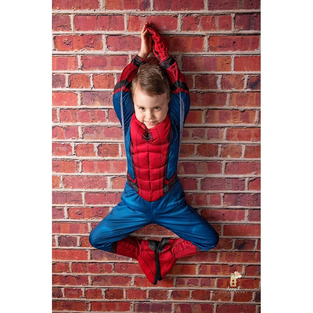 Red Brick Printed Backdrop