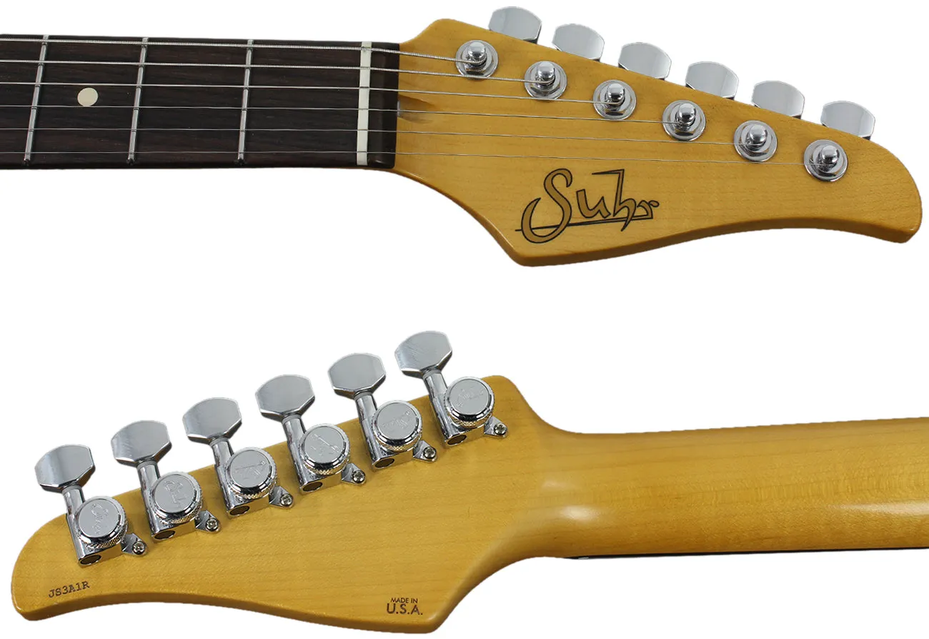 Suhr Classic Antique Pro HSS Limited - Surf Green over 3-Tone Sunburst