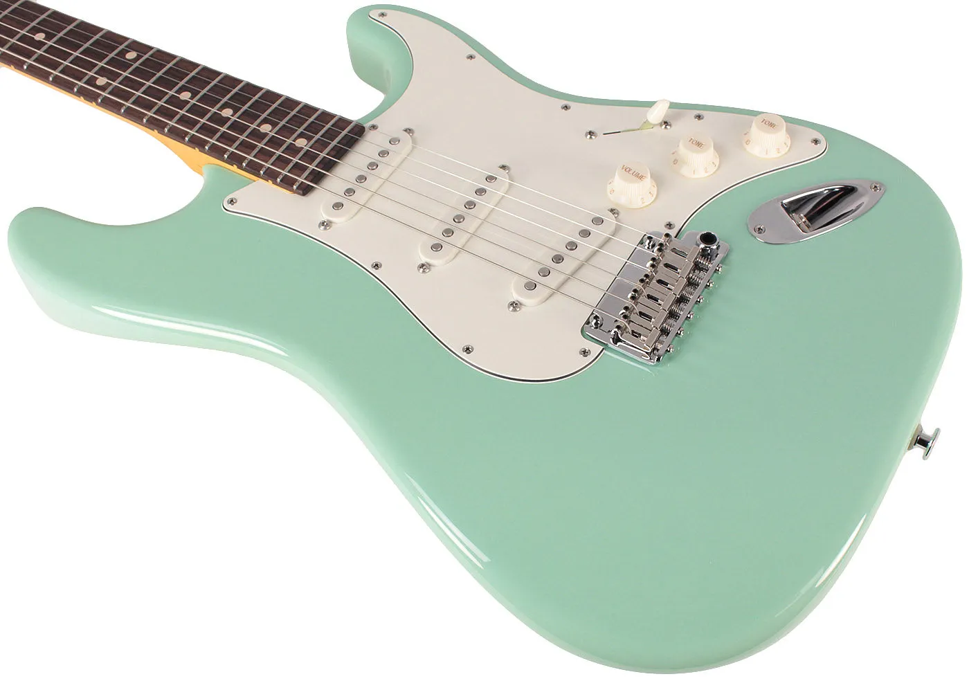 Suhr Classic S Guitar, Surf Green, Rosewood