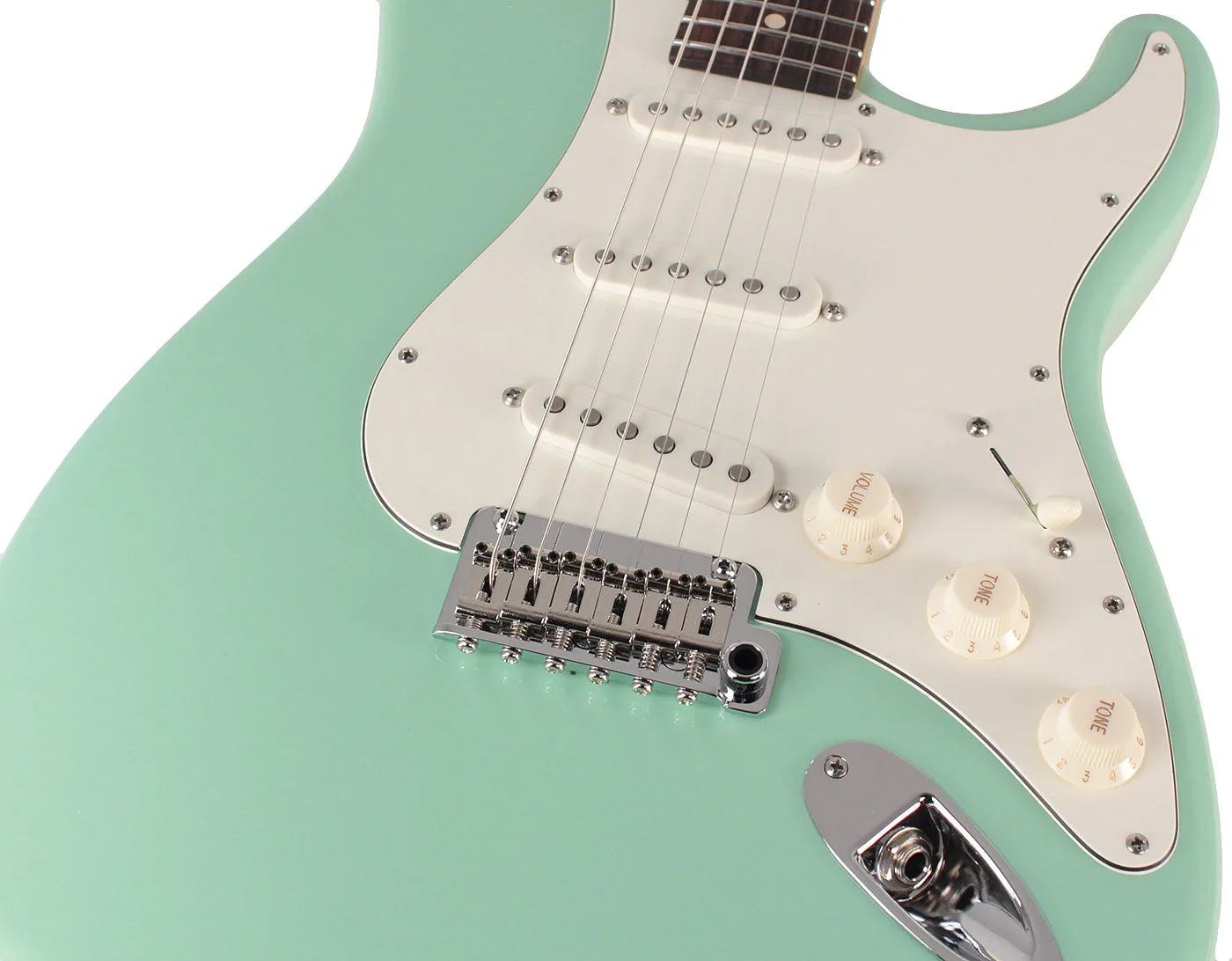 Suhr Classic S Guitar, Surf Green, Rosewood