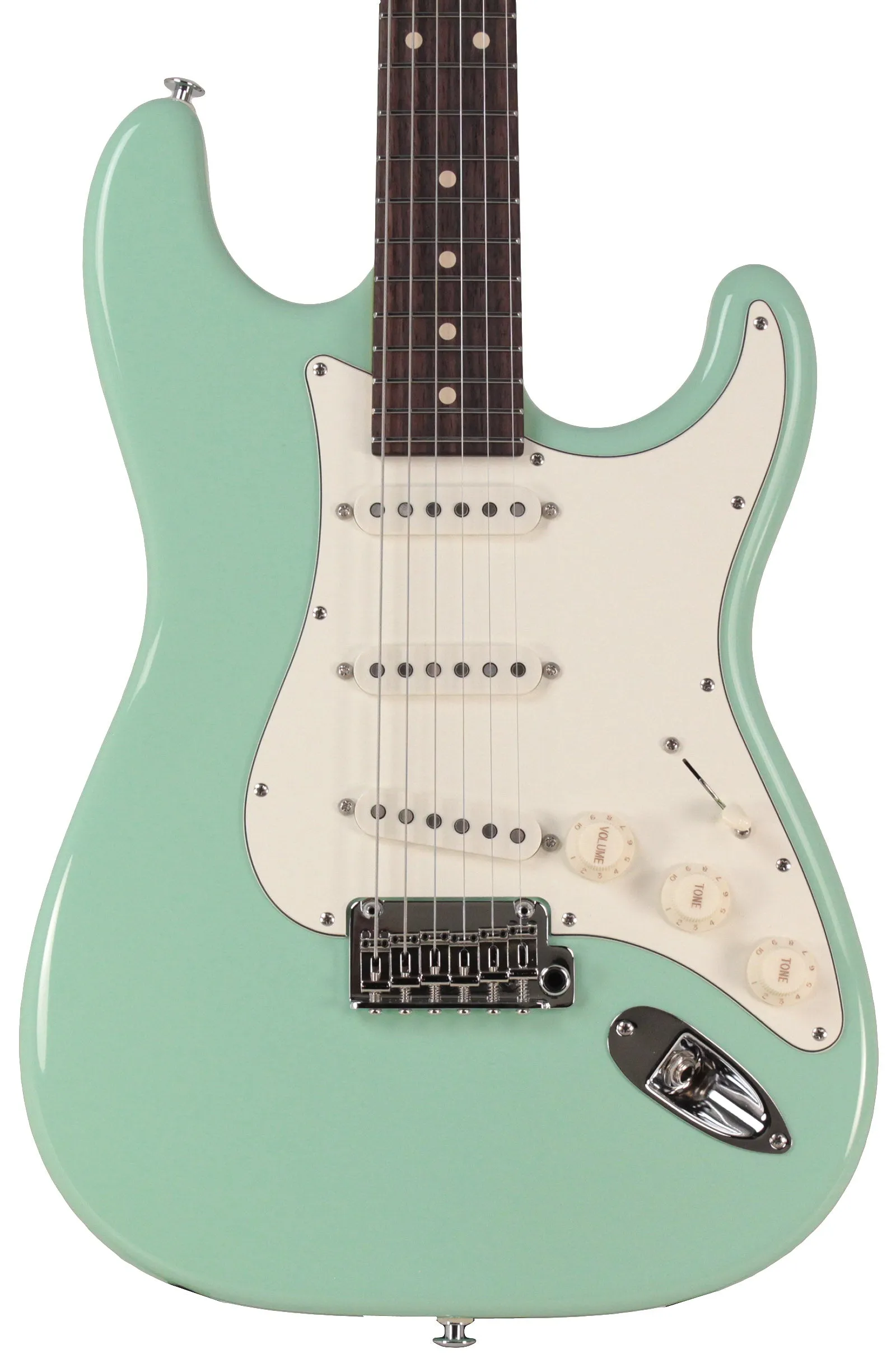 Suhr Classic S Guitar, Surf Green, Rosewood