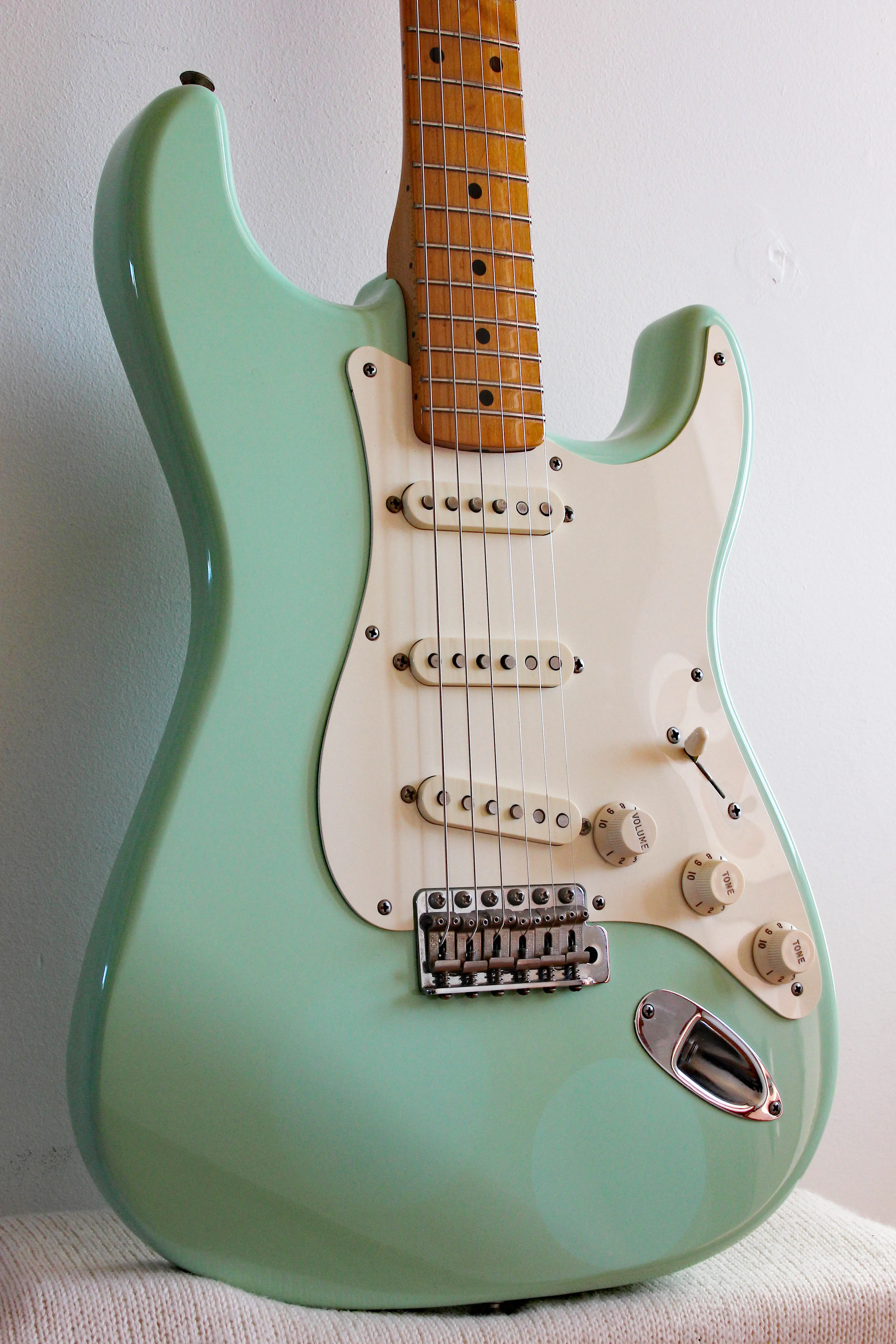 Used Fender Stratocaster Classic 50s MIM Surf Green