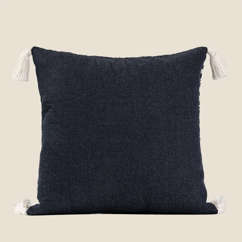 Vintage Navy Blue Pillow