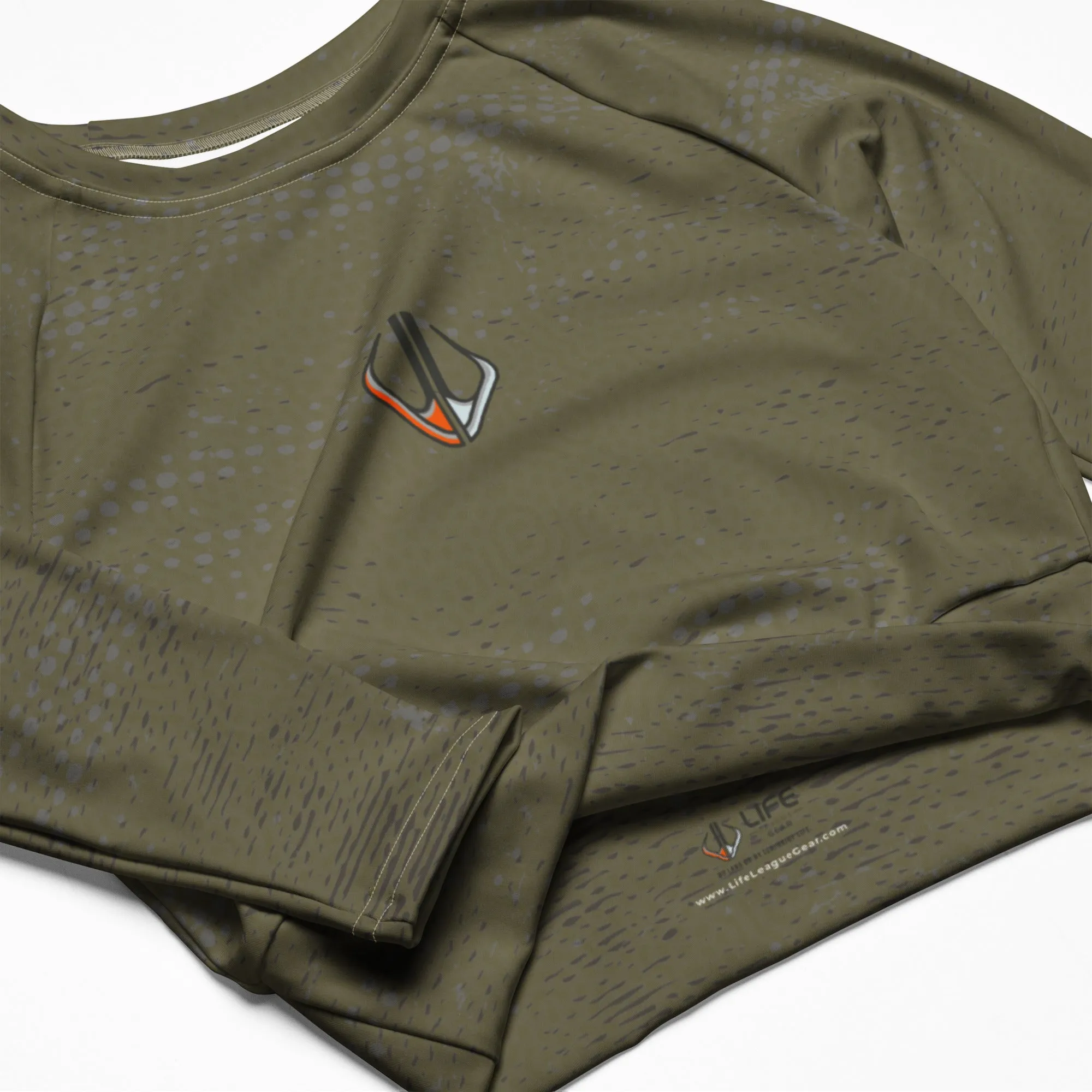 Women's ADAPT - Crop Top Skin - OD Green | Mangrove Mud