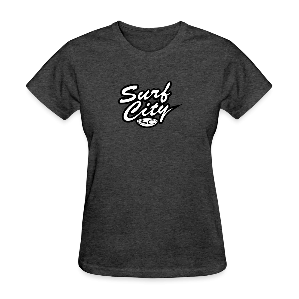 Womens Santa Cruz Surf Shop Surf City Script Simple Tee