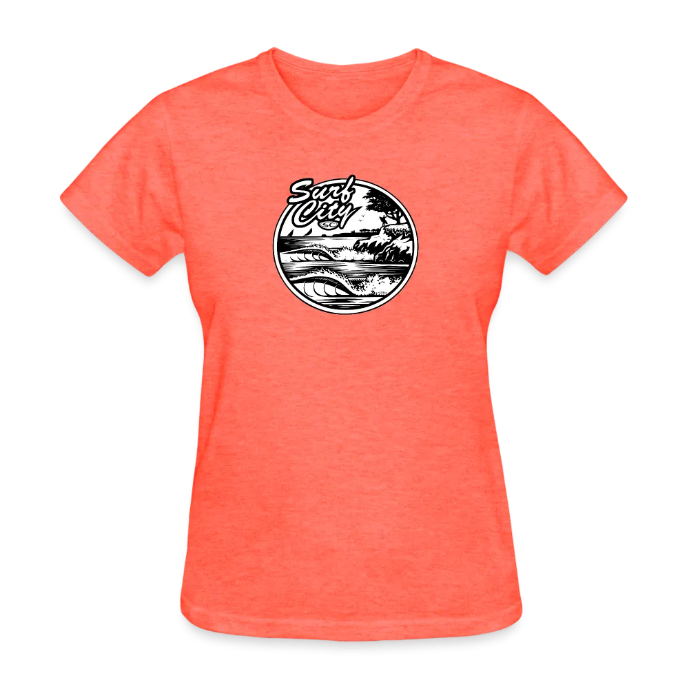 Womens Santa Cruz Surf Shop Surf City Wave Simple Tee