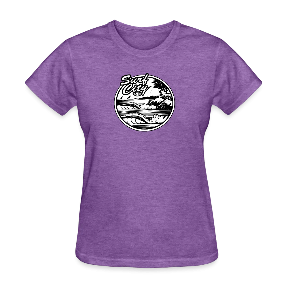 Womens Santa Cruz Surf Shop Surf City Wave Simple Tee