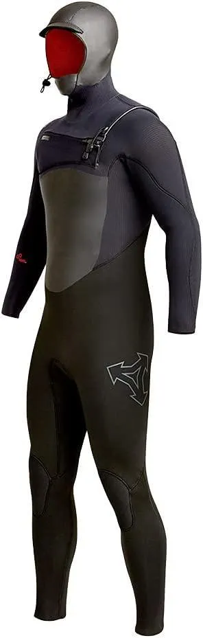 Xcel 6/5 Mens Infiniti Chest Zip Hooded Wetsuit