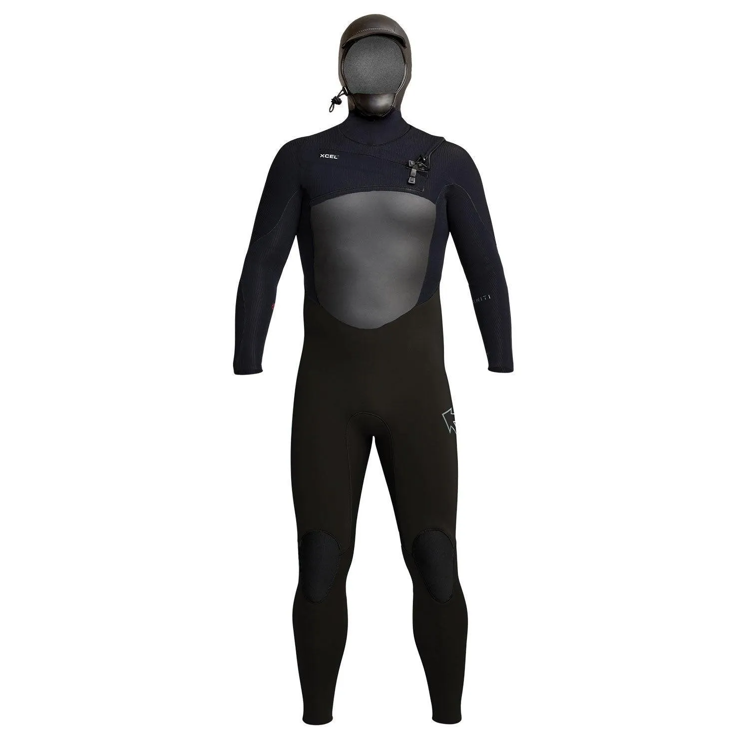 Xcel 6/5 Mens Infiniti Chest Zip Hooded Wetsuit