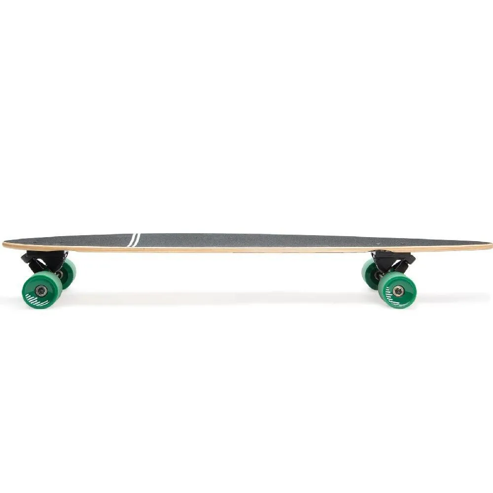 Zed Tropical Flora 41" Bamboo Pintail Longboard